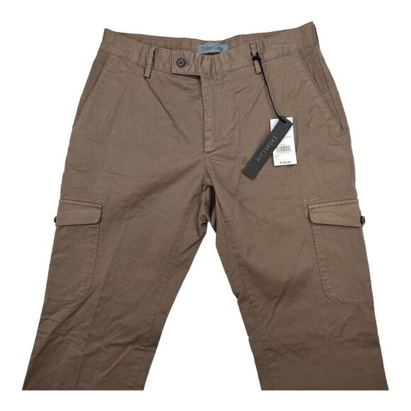 New Dylan Gray Men US 30âBrown Pants Regular Fit Cargo Casualâ - Picture 4 of 12